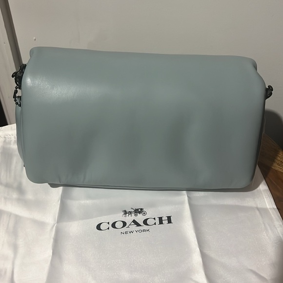 Coach Pillow Tabby 26 in Aqua - Picture 6 of 7